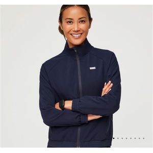 FIGS Navy Blue Sydney Scrub Jacket XL Zip up